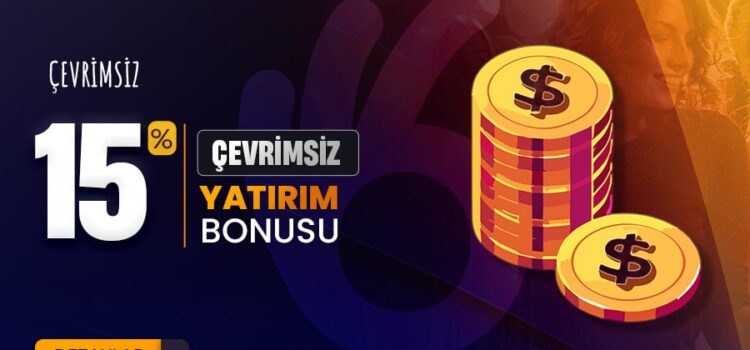 Bahisbudur’dan Çevrimsiz %15 Bonus!